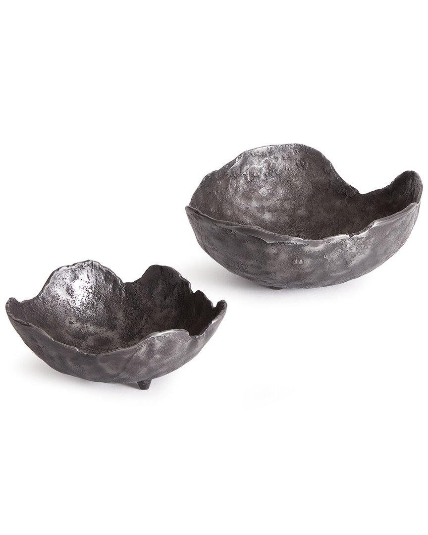 Napa Home & Garden Roland Organic Decorative Bowls In Grey