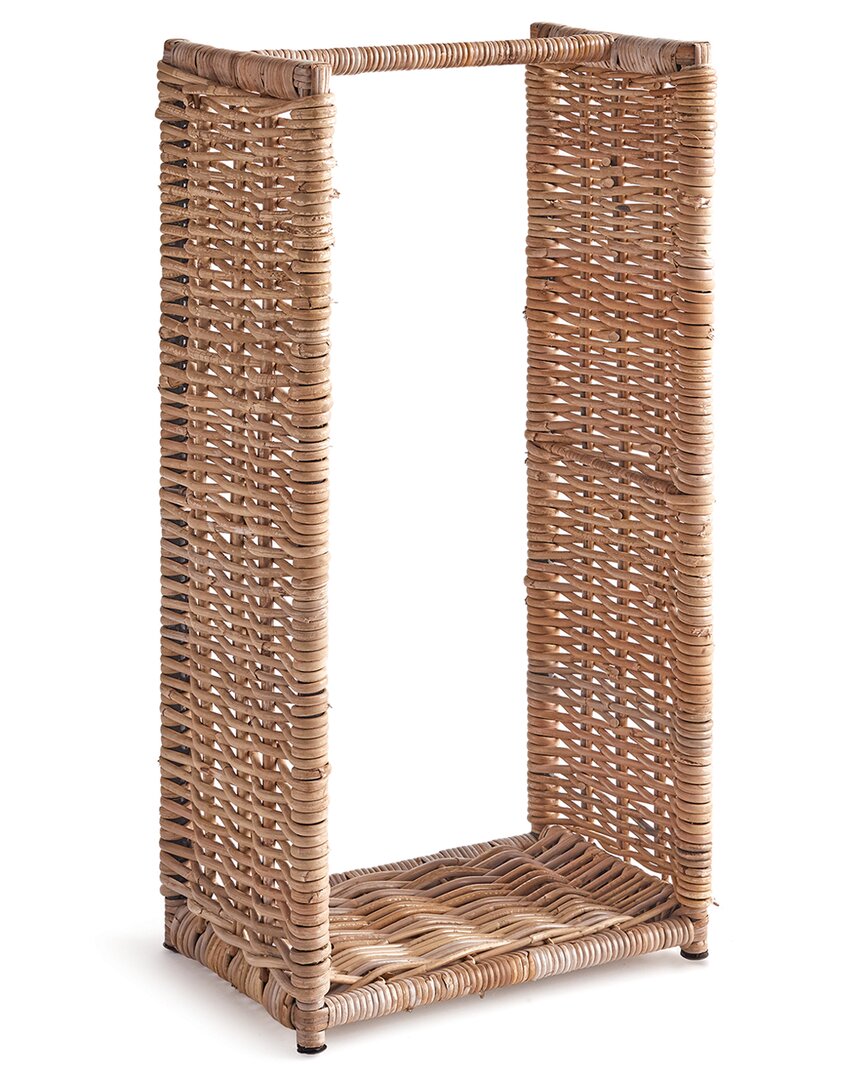 Napa Home & Garden Log Wicker Stand Tall In Gray