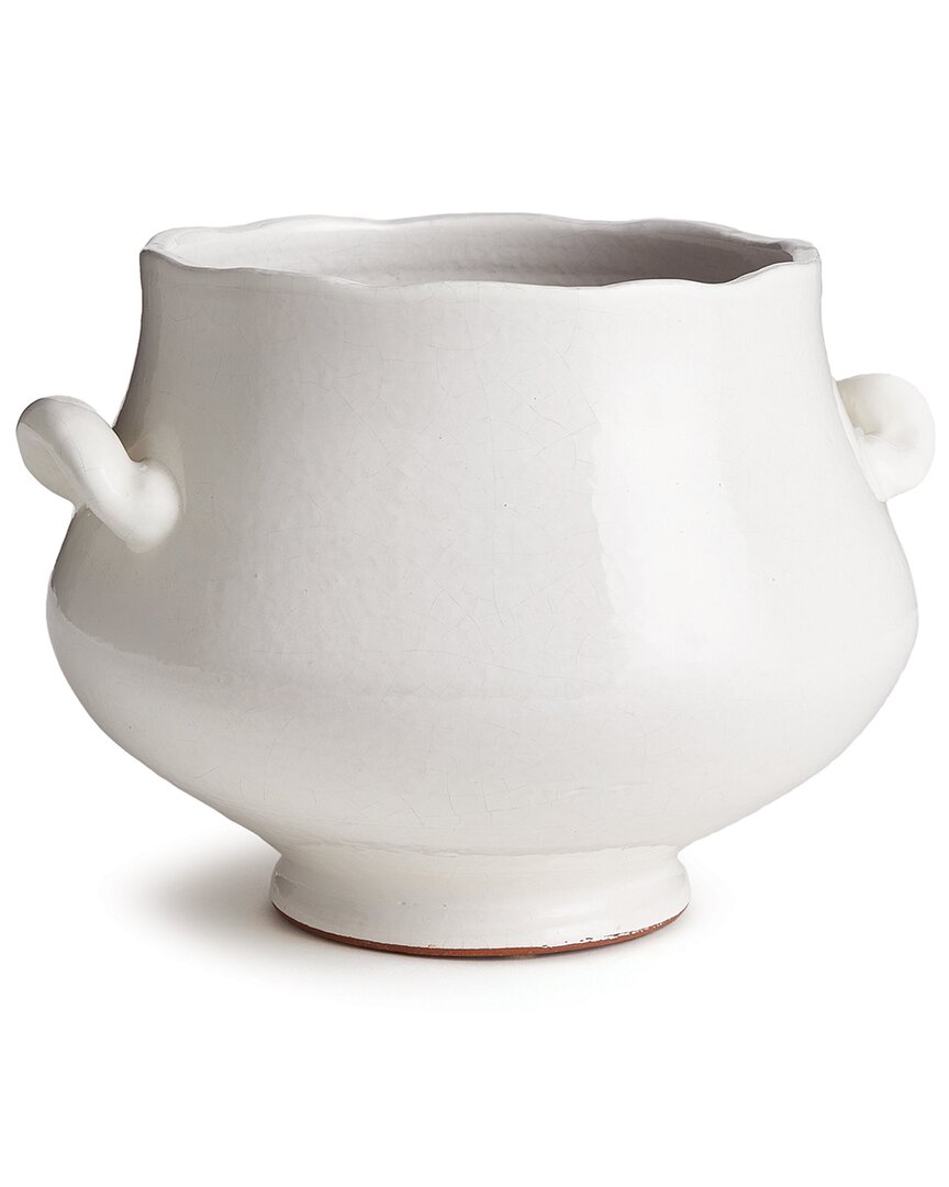 Napa Home & Garden Wellon Large Footed Cachepot In White