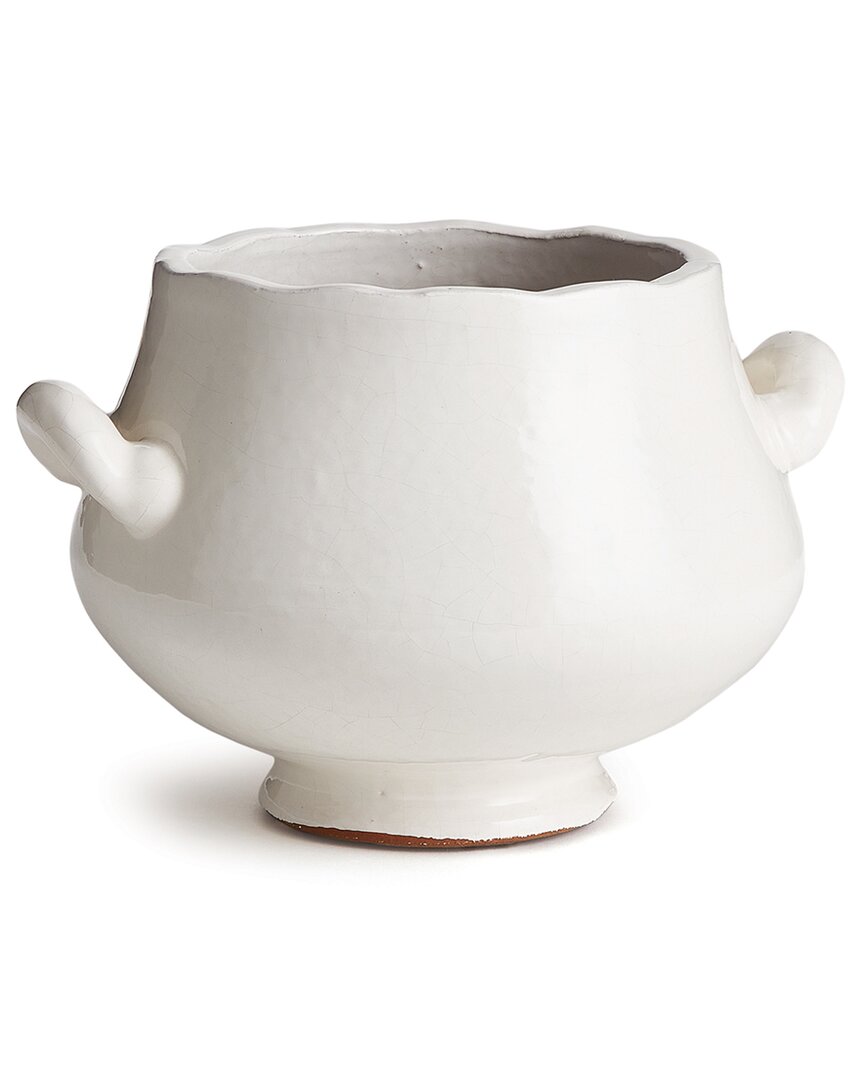 Napa Home & Garden Wellon Large Footed Cachepot In White