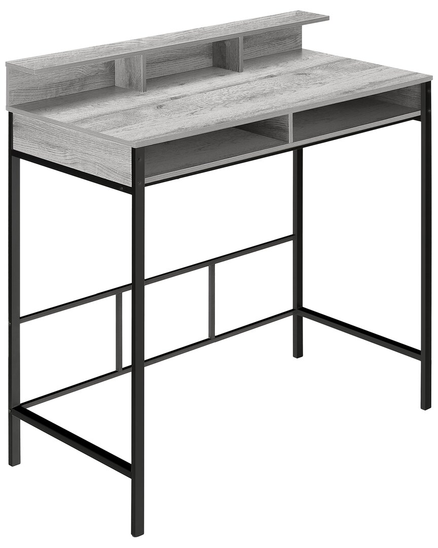 Monarch Specialties Computer Desk - Standing Height In Grey