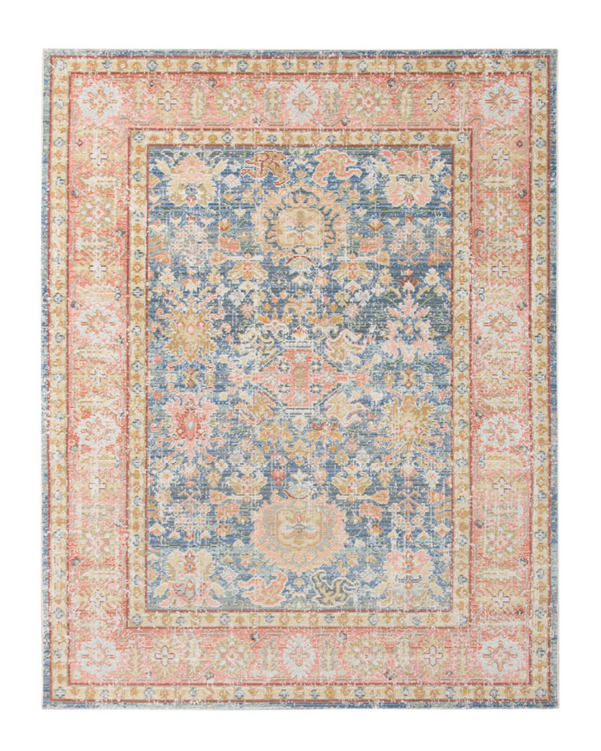 Ar Rugs Century Dina Transitional Rug In Blue