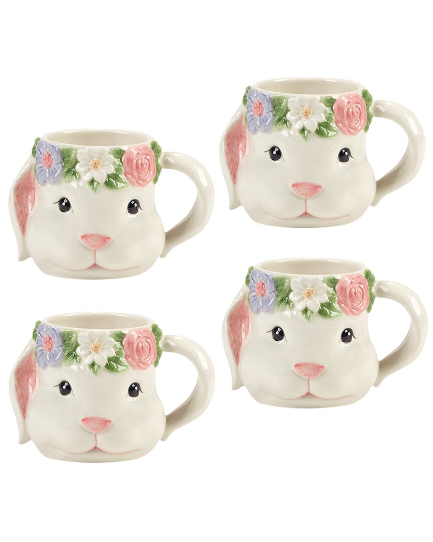 Certified International Easter Morning 3d Bunny Mug