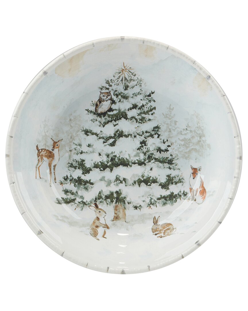 Certified International Winter's Frost Serving Bowl