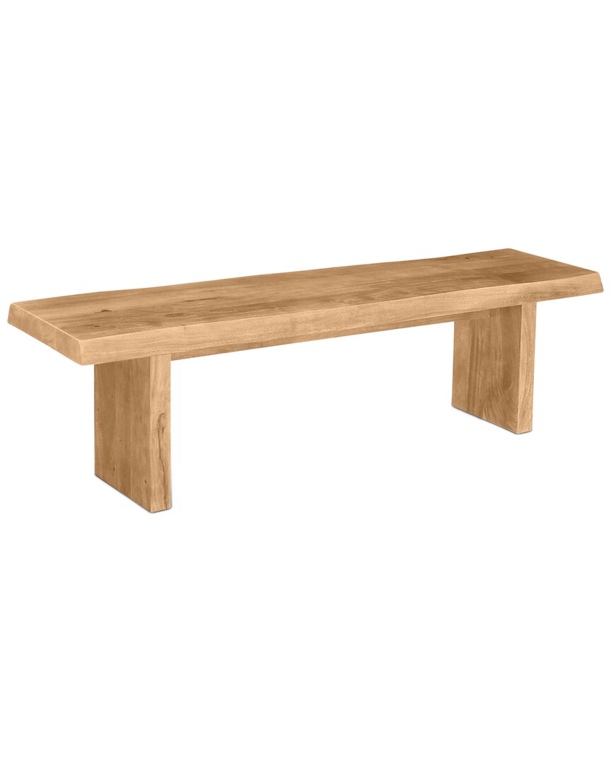 Urbia Brooks Bench 65in Teak Frame