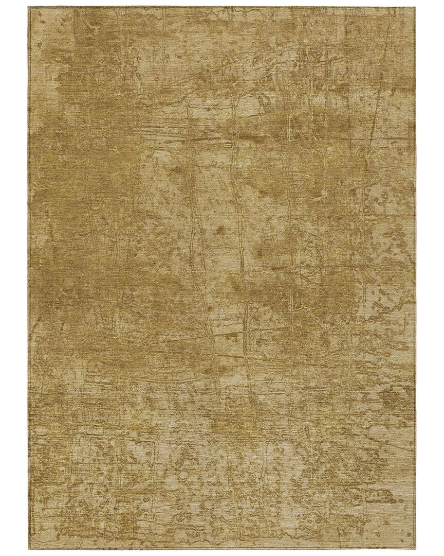 Addison Rugs Chantille Polyester Indoor/outdoor Washable Rug In Beige