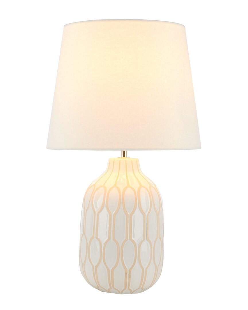 Safavieh Lansing 21.25in Table Lamp In White