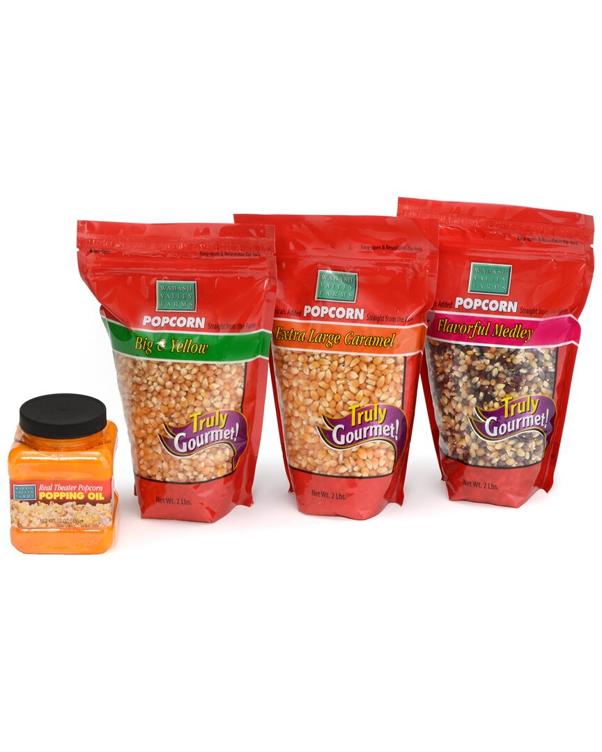 Whirley Pop Classic Gourmet Popcorn Variety Pack With Real Theater Popping Oil In Multi