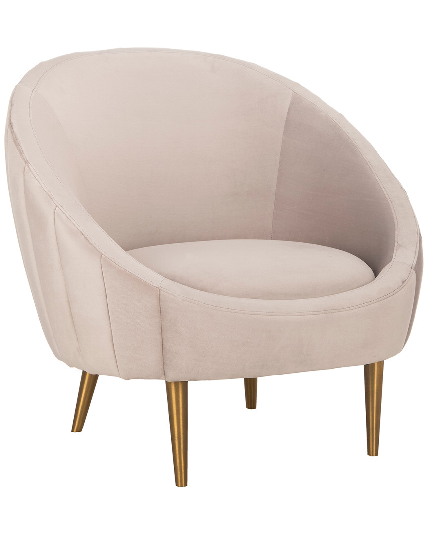 SAFAVIEH COUTURE SAFAVIEH COUTURE RAZIA CHANNEL TUFTED TUB CHAIR