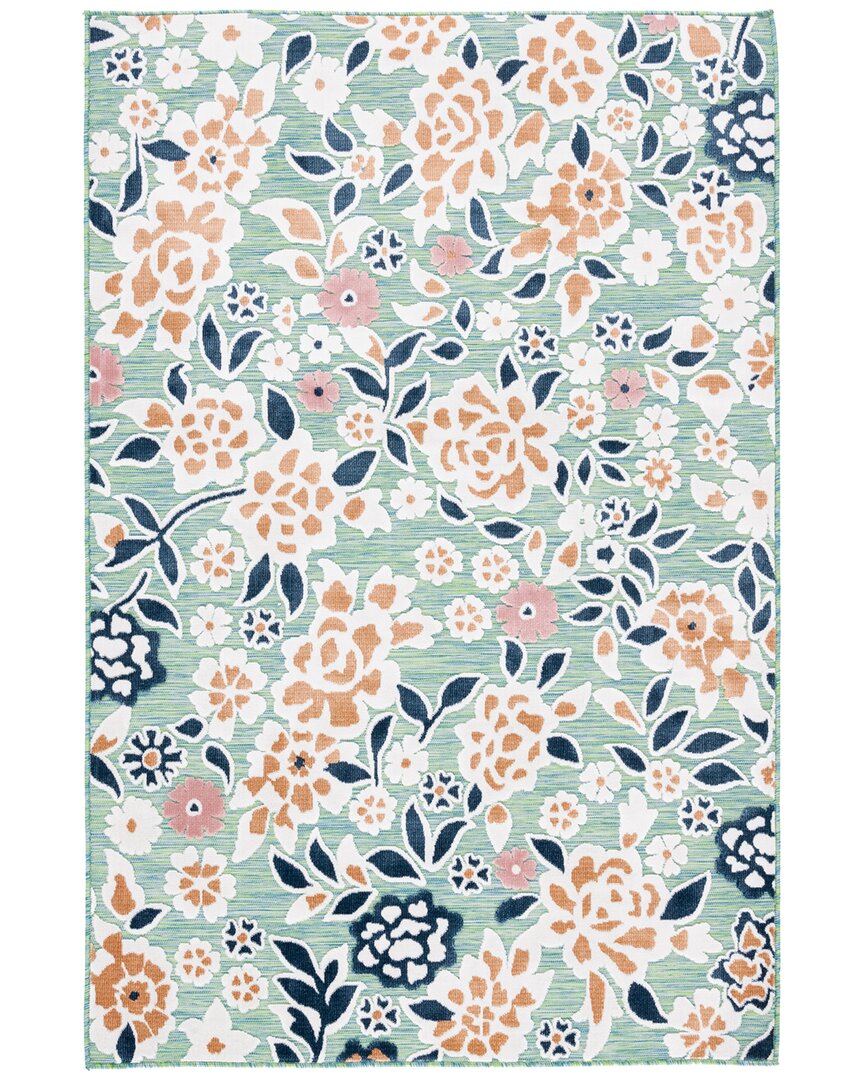 Safavieh Dnu  Cabana Indoor/outdoor Rug In Green