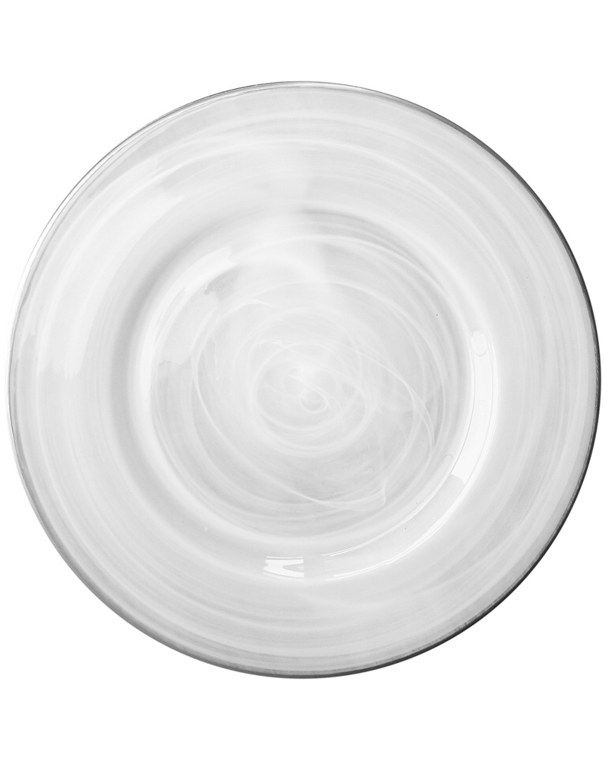 Jay Imports Alabaster Charger Plate