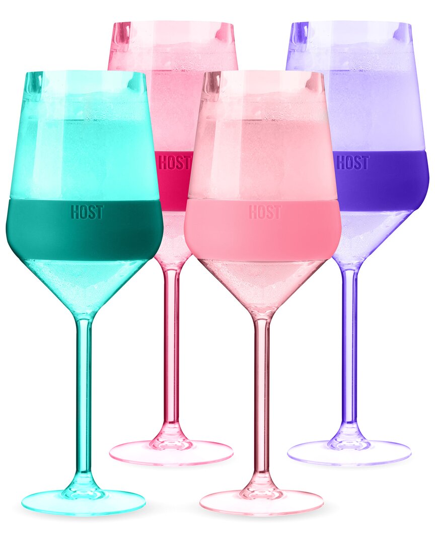 Host Stemmed Wine Freeze Cooling Cup Set Of 4