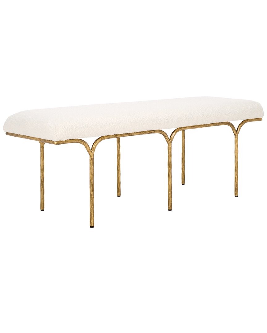 Safavieh Couture Marvin Boucle 48in Bench
