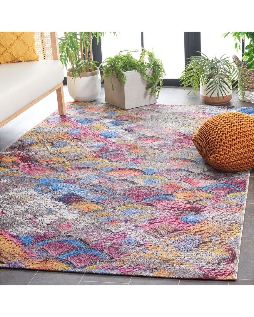 Safavieh Barbados Lisa Power Loomed Rug In Grey