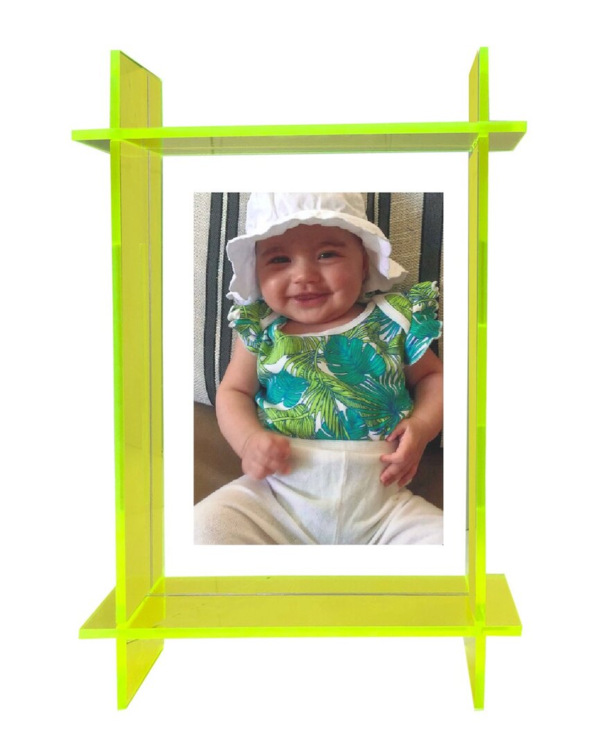R16 Lucite 8x10 Frame In Green