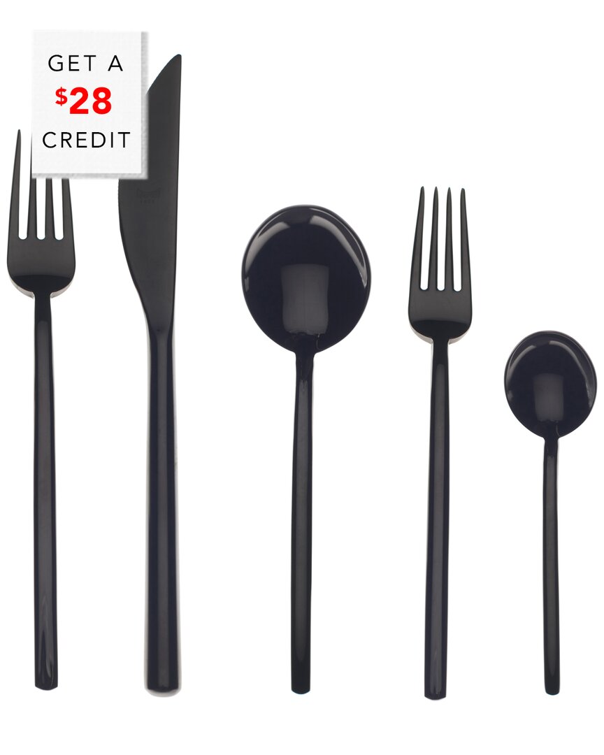 Mepra 5pc Flatware Set With $28 Credit