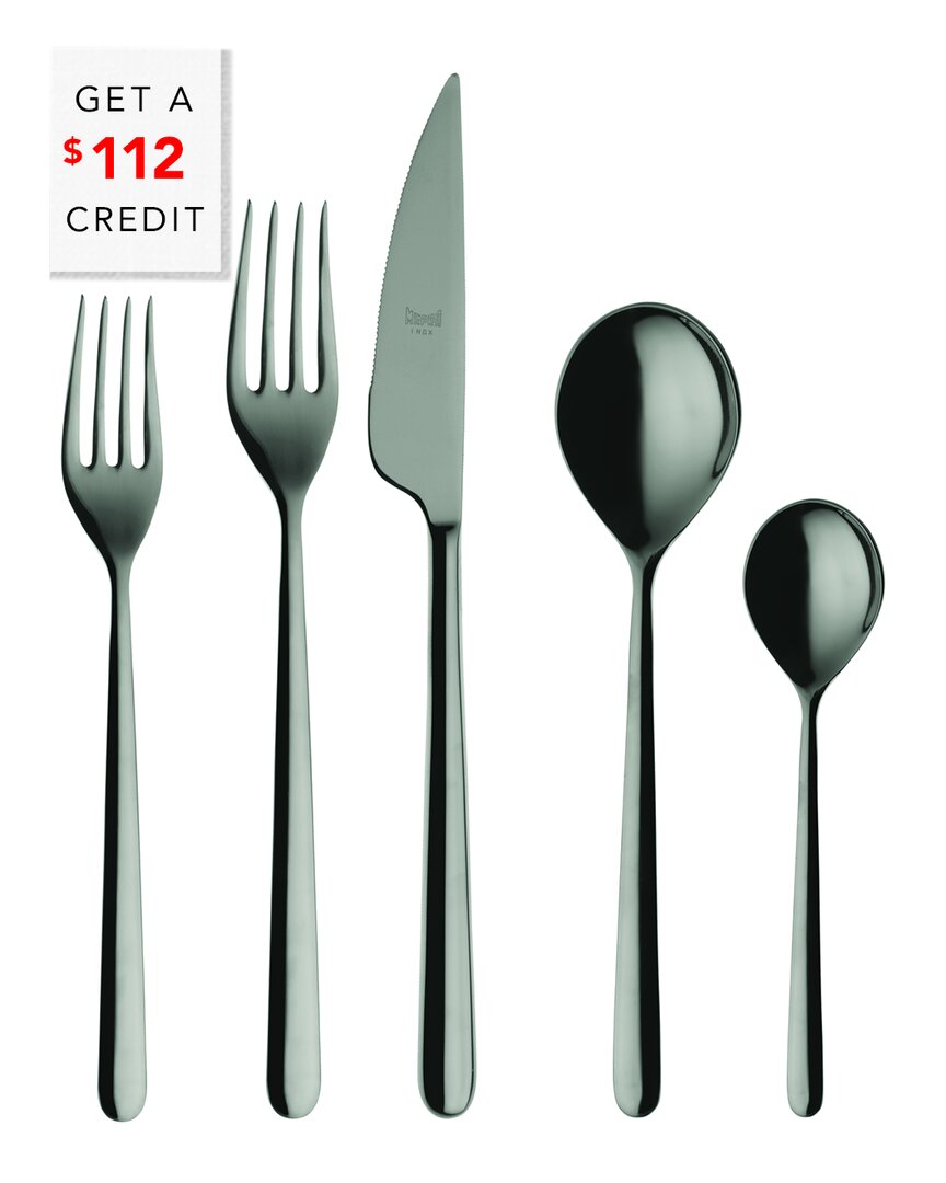 Mepra 20pc Flatware Set With $112 Credit