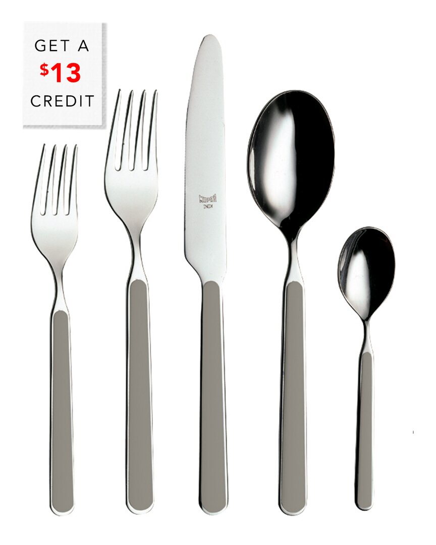 Mepra 5pc Flatware Set With $13 Credit