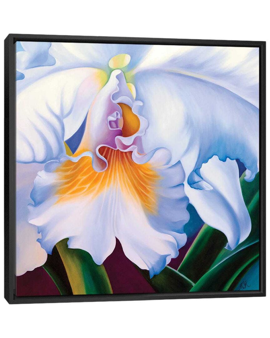 Icanvas White Orchid Framed Canvas By Mira Kamada Wall Art