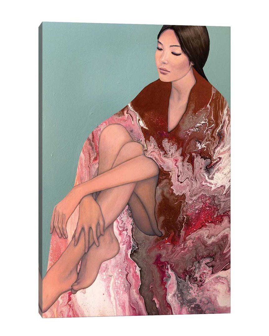 Icanvas Red Robe Canvas Artwork By Vupaints Wall Art