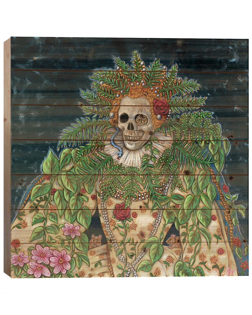 Icanvas End Is Beginning Wood Print By Holly Wood