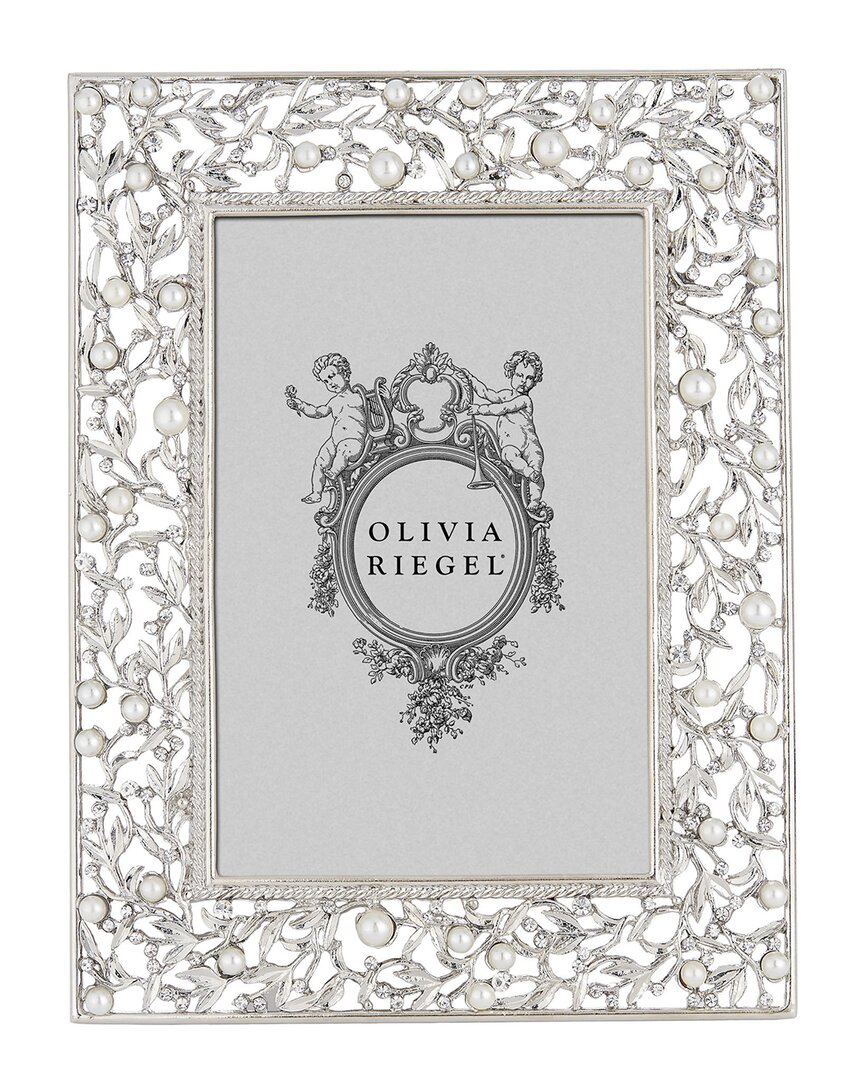 Olivia Riegel Eleanor 4x6 Photo Frame In Silver