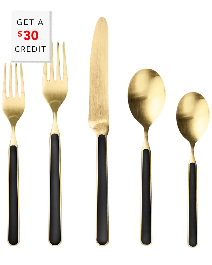 Mepra 5pc Fantasia Ice Flatware Set With $30 Credit