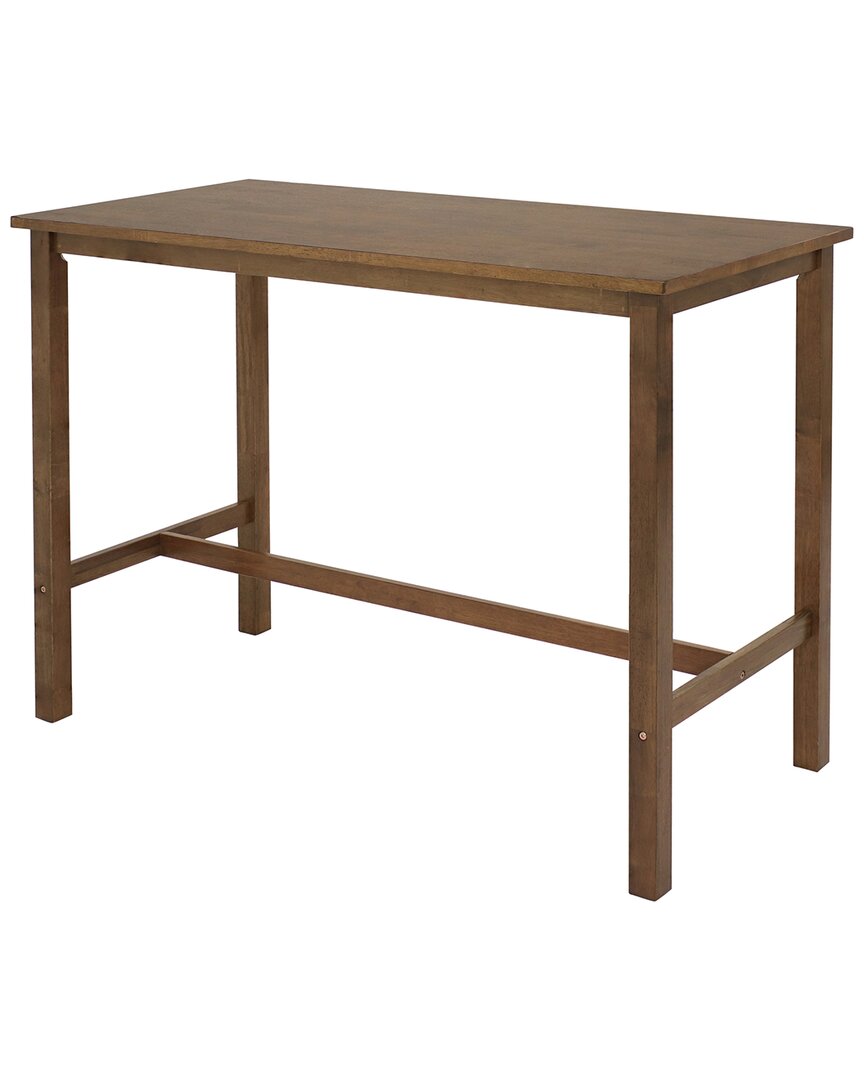 Sunnydaze Arnold Counter-height Dining Table In Brown