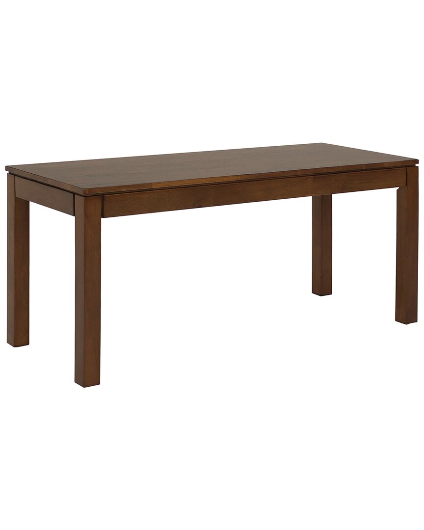 Sunnydaze Shaker Style Dining Bench In Brown