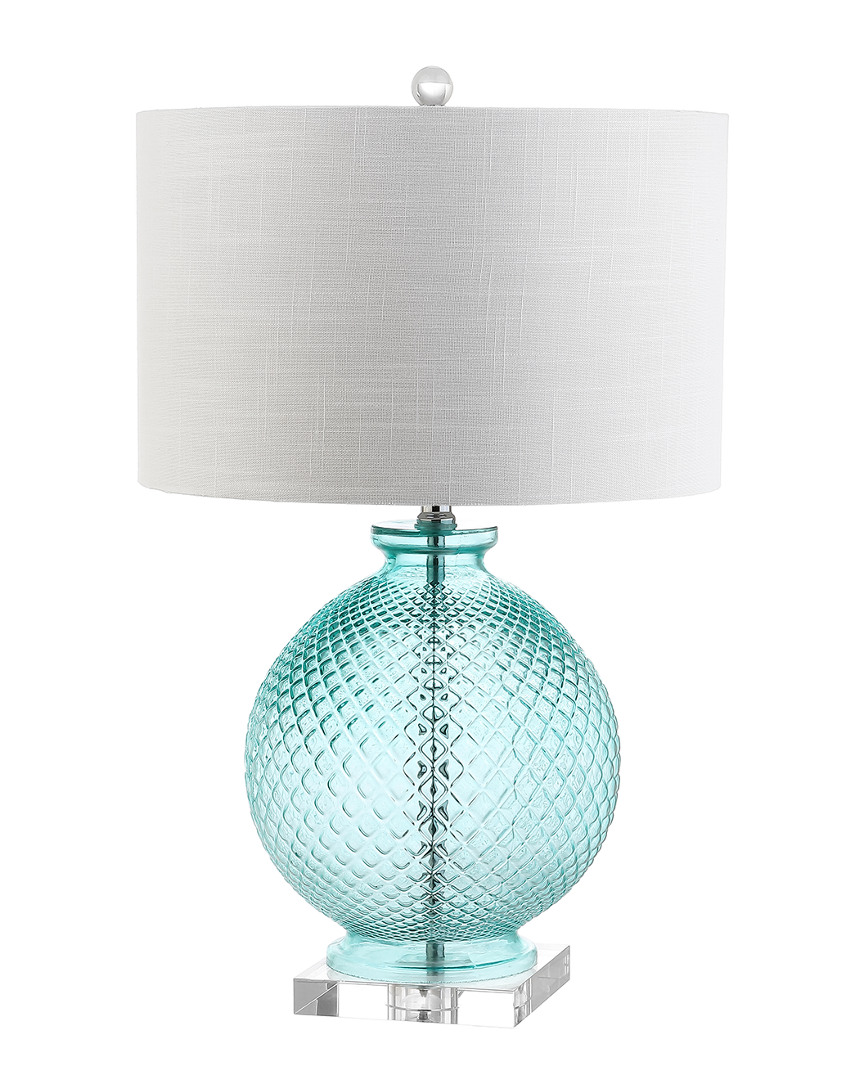 Jonathan Y Designs Estelle 26in Glass And Crystal Led Table Lamp