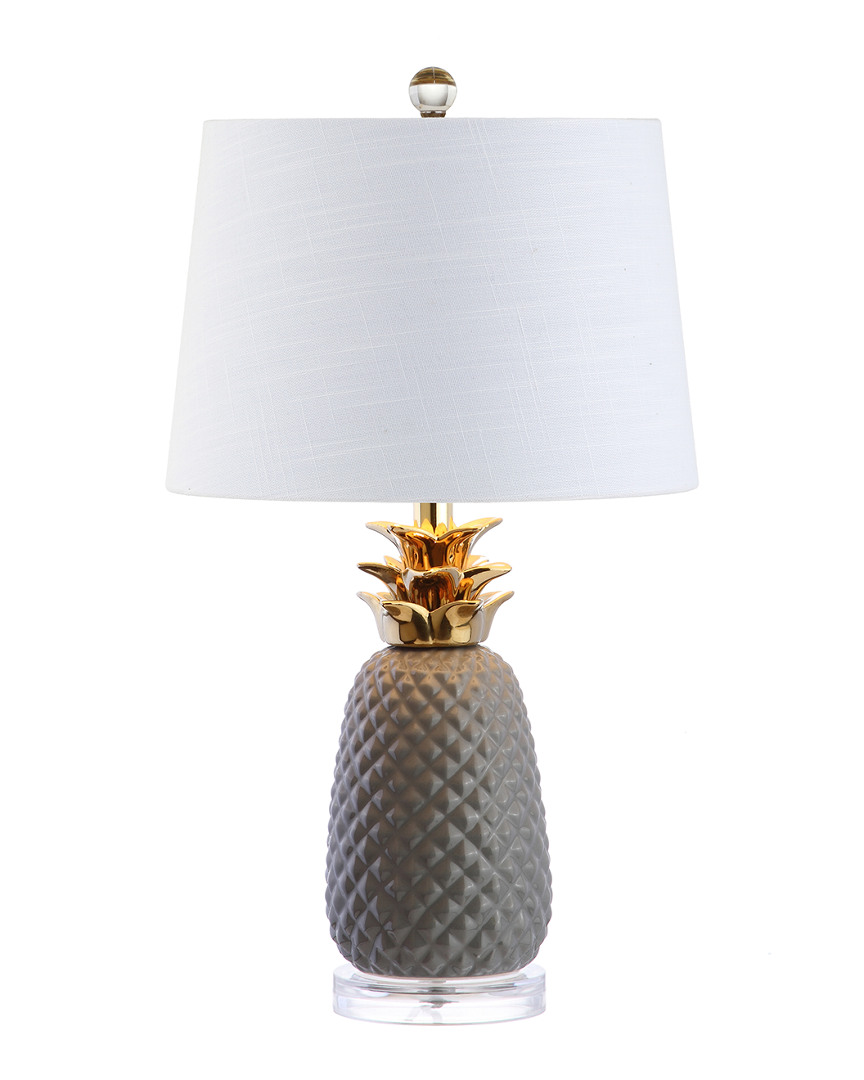 Jonathan Y Designs Pineapple 23in Ceramic Table Lamp