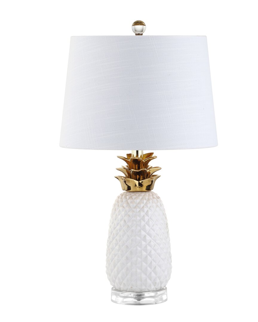 Jonathan Y Designs Pineapple 23in Ceramic Table Lamp