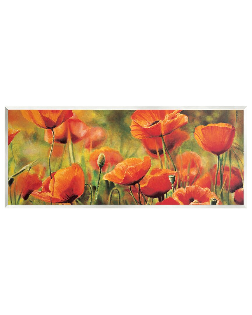 Stupell Wild Poppy Flowers Spring Blooms Wall Plaque Wall Art By Pierre Viollet