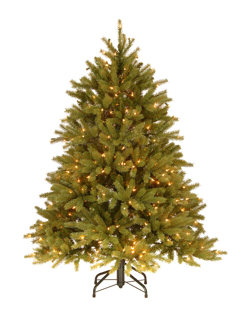National Tree Company 4.5' Feel Real Jersey Fraser Fir Tree With 350 Clear Lights