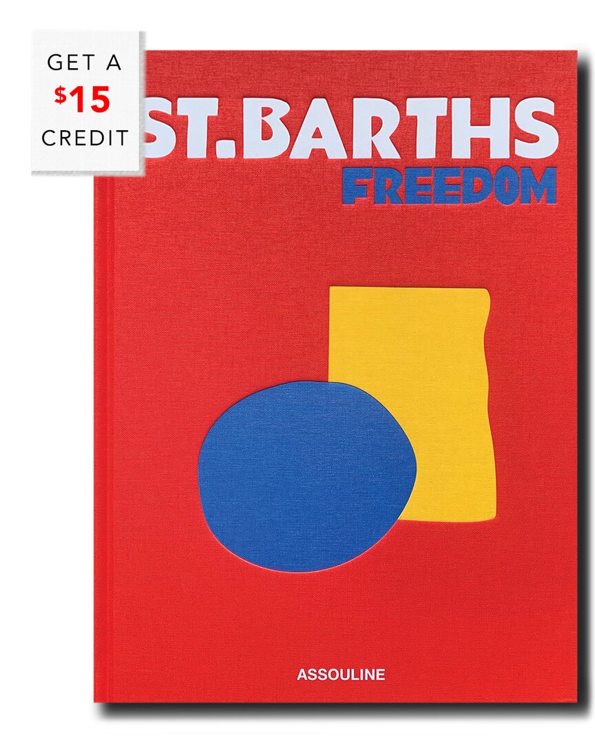 Assouline St. Barths Freedom By Vassi Chamberlain Hardcover Book In Nocolor