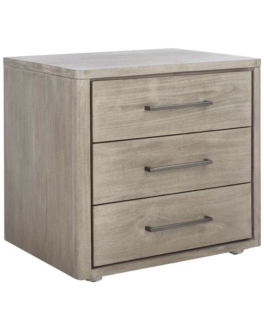 Safavieh Couture Rosey 3-drawer Wood Nightstand