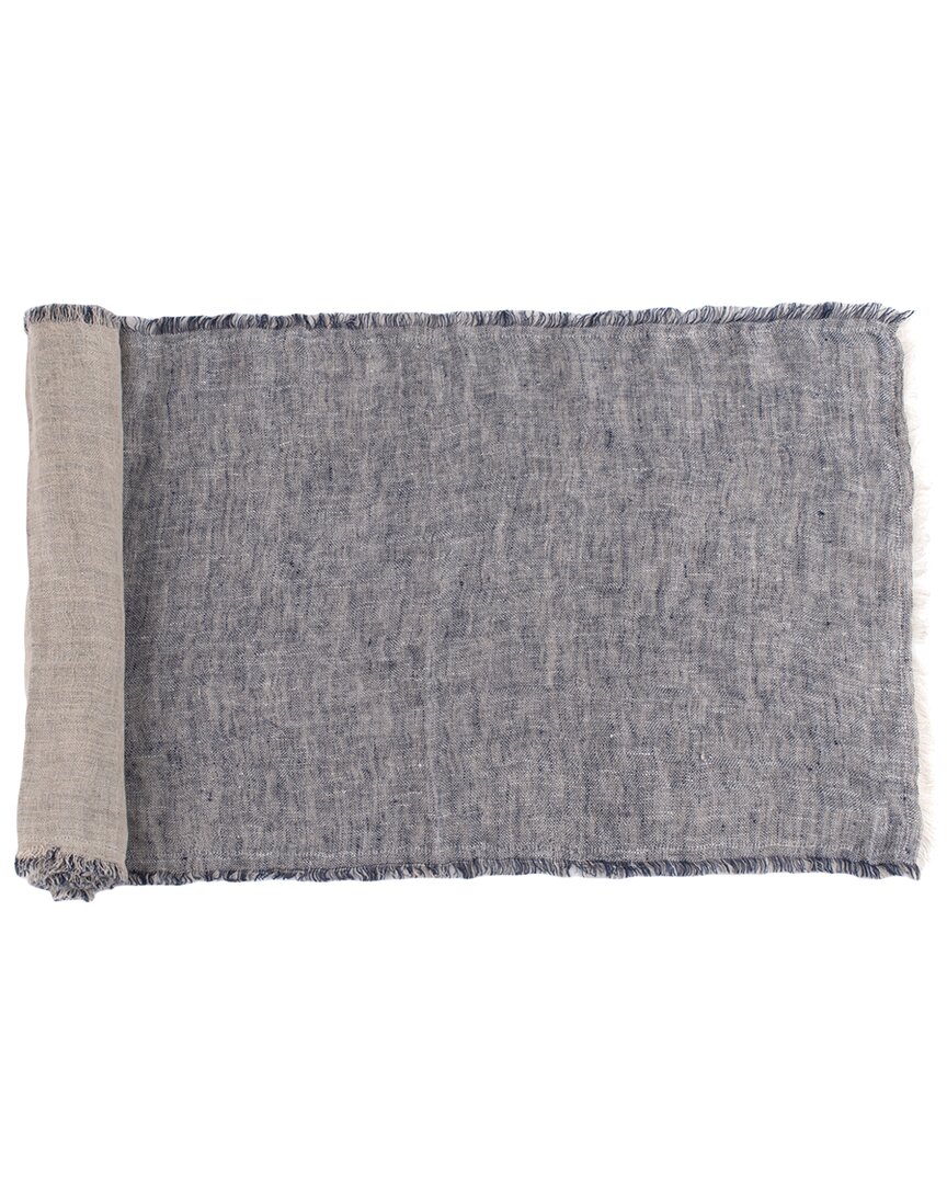 Amity Home Kent 108in Linen Table Runner