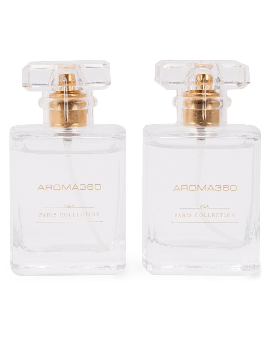 Aroma360 Paris Collection Room Spray Duo (chandelier) In Transparent