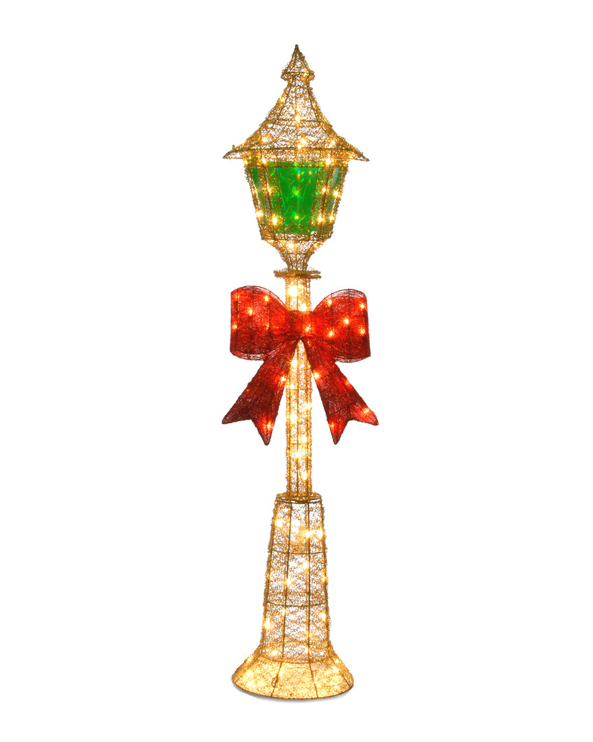 Shop National Tree Company 60in Gold Wire Lamp Post
