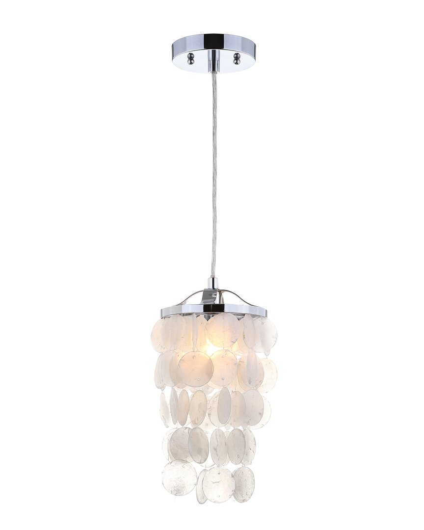 Jonathan Y Designs Cayla 14.5-86.5in Seashell Chandelier Pendant