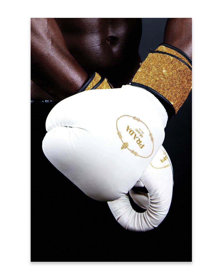 Icanvas Prada Boxing Print On Acrylic Glass By Alexandre Venancio