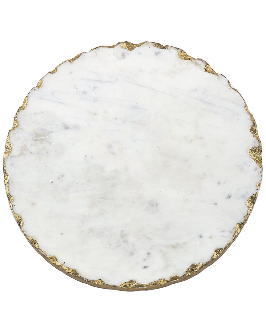 Godinger Lavi Marble Organic Edge Lazy Susan