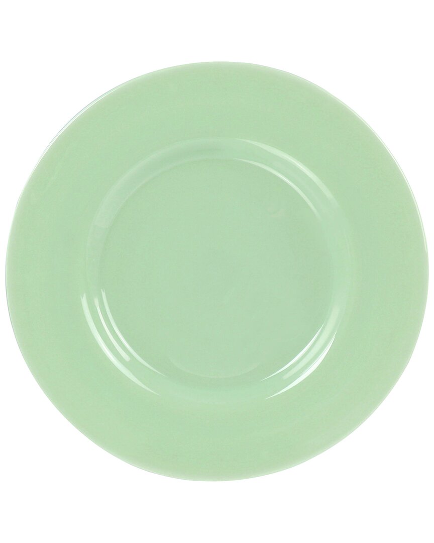Martha Stewart 13in Jadeite Glass Serving Platter In Green