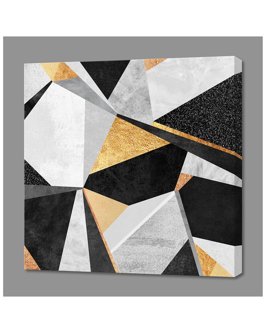 Curioos Geometry / Gold By Elisabeth Fredriksson Wall Art