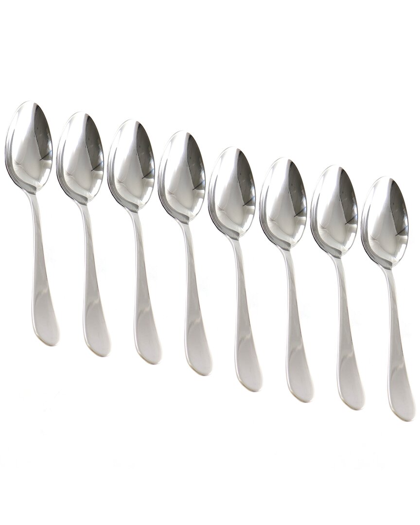 Shop Martha Stewart Everyday 8pc Teaspoon Set In Silver
