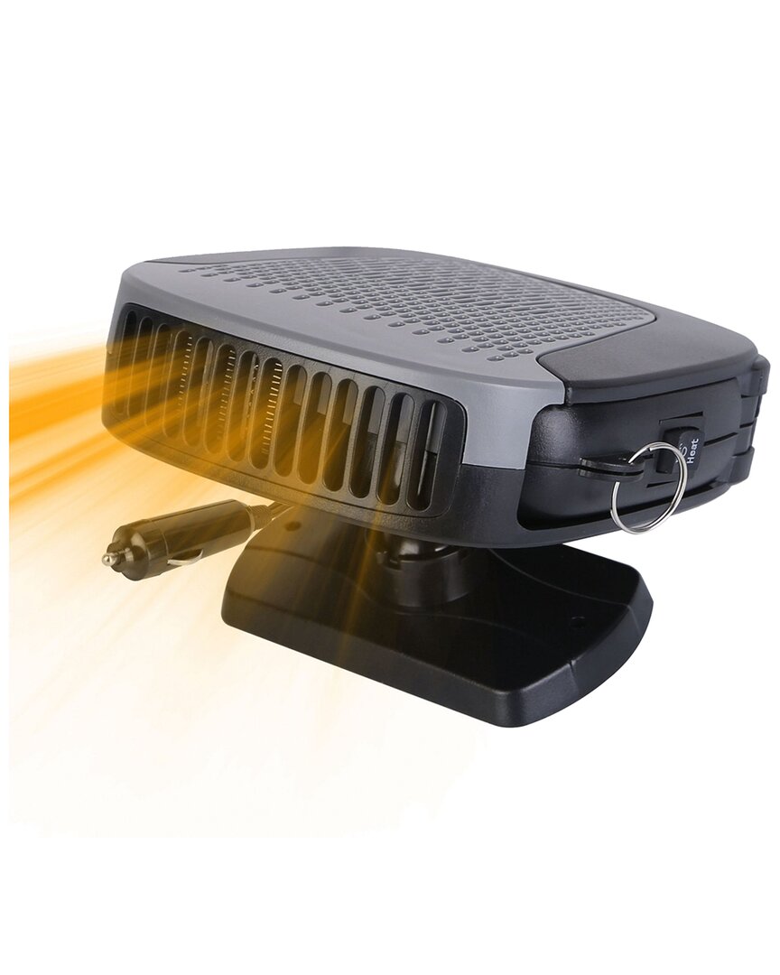 Fresh Fab Finds Imountek Portable Car Heater 2-in-1 Defroster/demister/windshield Cooling Fan In Black