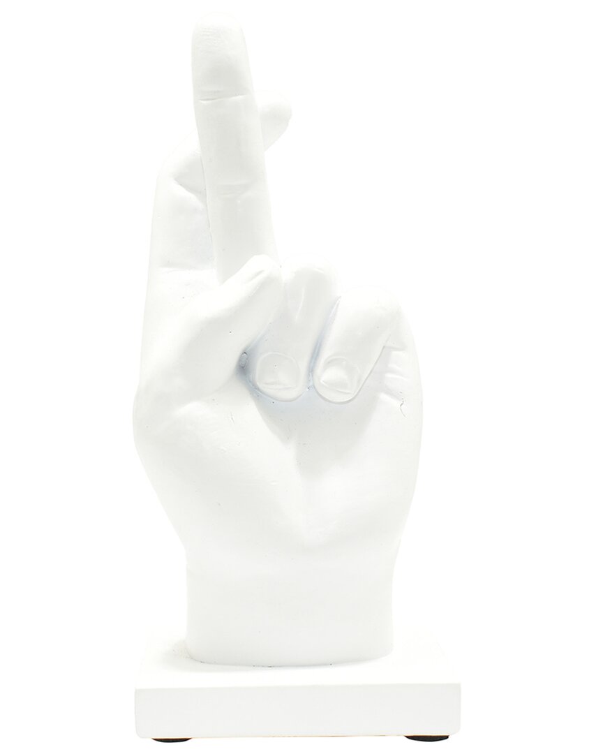 Adam & Friends Fingers Crossed Sculpture