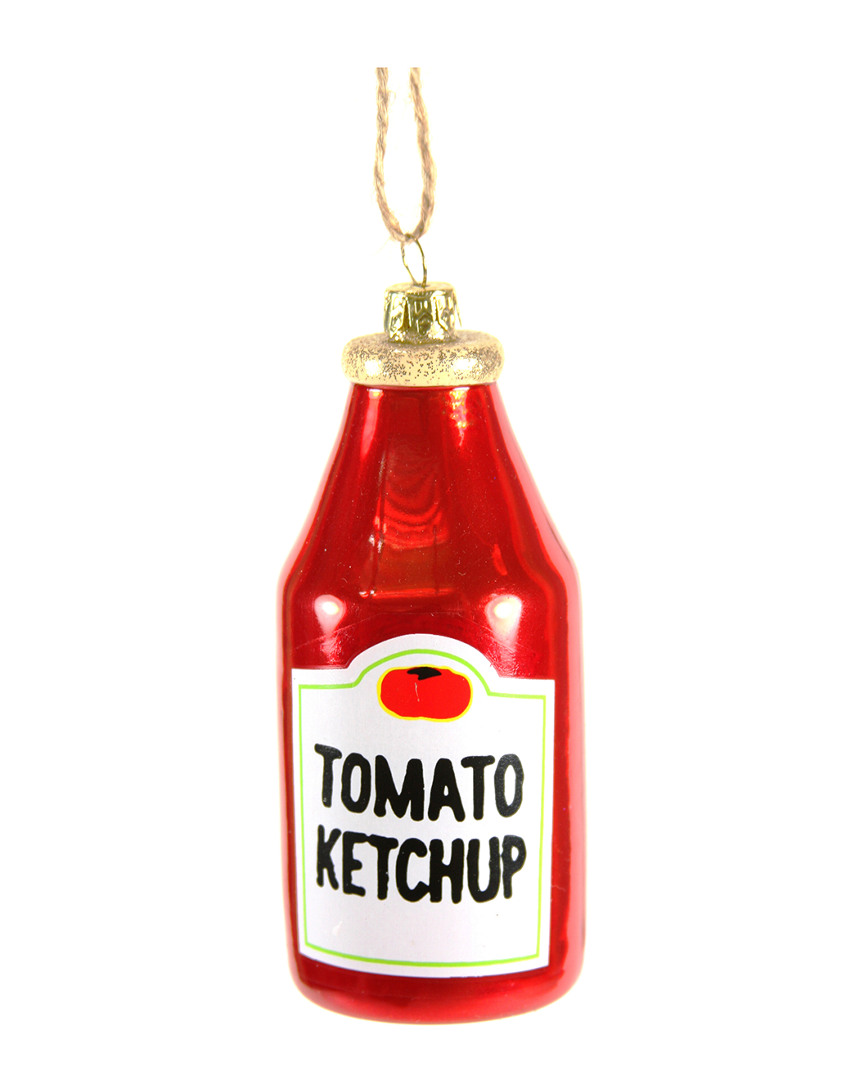 Shop Cody Foster & Co. Ketchup Ornament In Red
