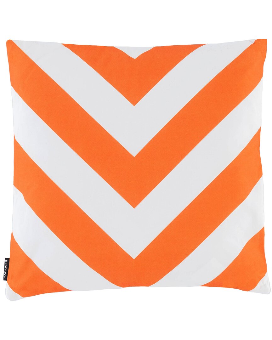 Safavieh Kadyn Outdoor Pillow In Orange