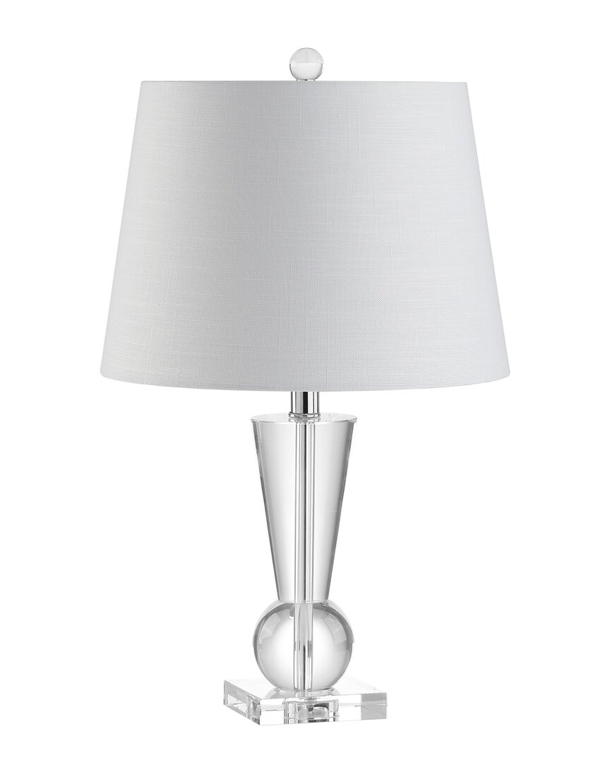 Jonathan Y Designs Wynne 22in Crystal Table Lamp
